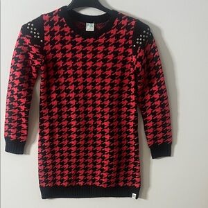 BOBOLI HOUNDSTOOTH GIRL  DRESS Size 14‎